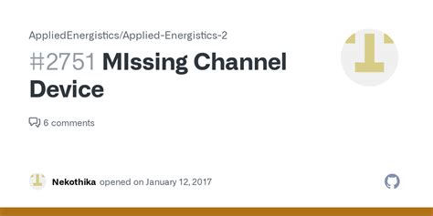 applied energistics 2 device missing channel.